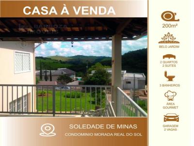 Casa para Venda, em Soledade de Minas, bairro Condomnio Morada Real do Sol, 2 dormitrios, 3 banheiros, 2 sutes, 2 vagas