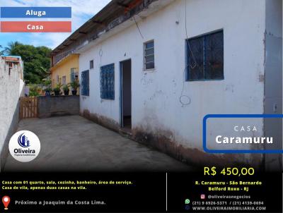 Casas de Vila para Locação, em Belford Roxo, bairro São Bernardo, 1 dormitório, 1 banheiro