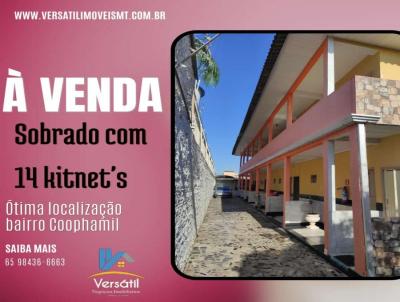 Kitnet para Venda, em Cuiab, bairro Coophamil, 14 dormitrios, 14 banheiros, 6 vagas