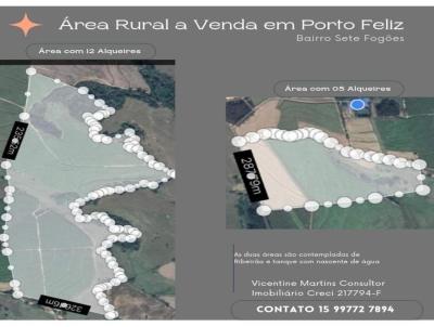 rea para Venda, em Porto Feliz, bairro Sete Foges