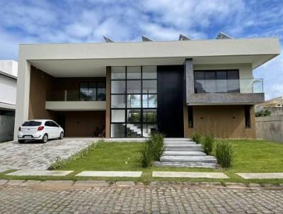 Casa em Condomnio para Venda, em Camaari, bairro Busca Vida (Abrantes), 4 dormitrios, 6 banheiros, 4 sutes, 3 vagas