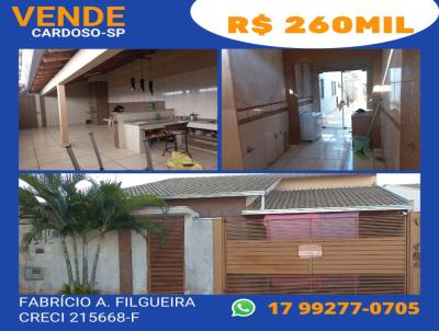 Casa para Venda, em Cardoso, bairro , 3 dormitrios, 2 banheiros, 1 sute, 1 vaga