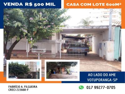 Casa para Venda, em Votuporanga, bairro Patrimnio Novo