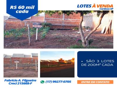 Lote para Venda, em Cardoso, bairro 