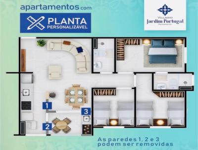 Apartamento para Venda, em Rio Claro, bairro Jardim Portugal, 3 dormitrios, 2 banheiros, 1 sute, 2 vagas