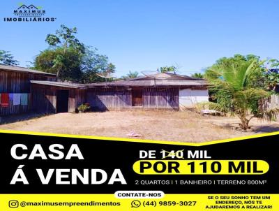 Casa para Venda, em Altamira, bairro Castelo de Sonhos PA, 2 dormitórios, 1 banheiro