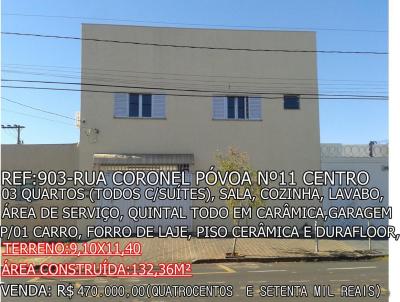 Casa para Venda, em Araguari, bairro CENTRO