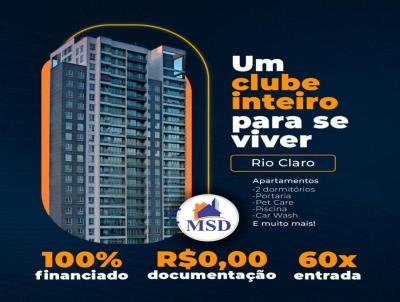Apartamento para Venda, em Rio Claro, bairro SP, 2 dormitórios, 1 banheiro, 1 vaga