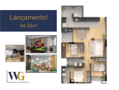 Apartamento para Venda, em Campo Largo, bairro Vila Operria, 3 dormitrios, 2 banheiros, 1 sute, 1 vaga