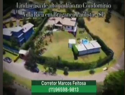 Chcara para Venda, em Bragana Paulista, bairro Condomnio Residencial Villa Rica