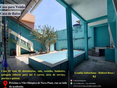Casa para Venda, em Belford Roxo, bairro Nova Piam, 5 dormitórios, 3 banheiros, 4 vagas
