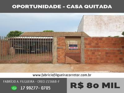 Casa para Venda, em Cardoso, bairro Jardim do Sol, 2 dormitrios, 1 banheiro, 1 vaga