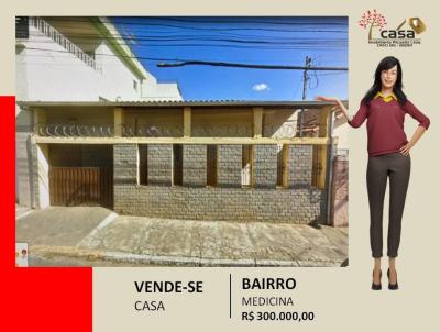 Casa para Venda, em Itajubá, bairro MEDICINA, 3 dormitórios, 1 banheiro, 1 suíte, 1 vaga