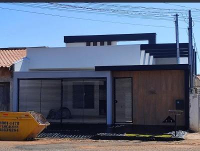 Casa para Venda, em Araguari, bairro Maria eugenia, 3 dormitrios, 2 banheiros, 1 sute, 2 vagas