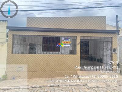 Casa para Venda, em Alagoinhas, bairro Silva Jardim - THOMPSON FLORES, 4 dormitrios, 3 banheiros, 1 sute