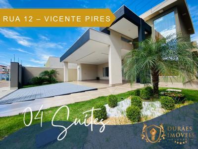 Casa em Condomnio para Venda, em RA XXX Vicente Pires, bairro Setor Habitacional Vicente Pires, 4 dormitrios, 7 banheiros, 4 sutes, 7 vagas