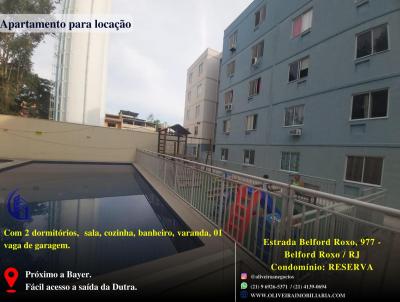 Apartamento para Locação, em Belford Roxo, bairro Bom Pastor, 2 dormitórios, 1 banheiro, 1 vaga