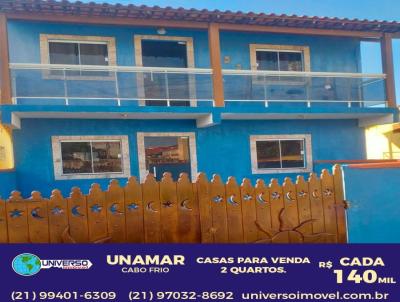 Casa para Venda, em Cabo Frio, bairro Unamar, 2 dormitrios, 1 banheiro, 1 vaga