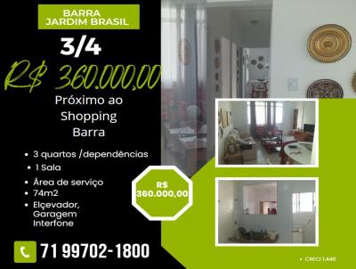 Apartamento para Venda, em Salvador, bairro Barra, 3 dormitrios, 2 banheiros, 1 vaga