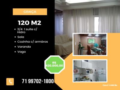 Apartamento para Venda, em Salvador, bairro Graa, 3 dormitrios, 2 banheiros, 1 sute