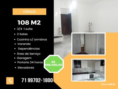 Apartamento para Venda, em Salvador, bairro Graa, 3 dormitrios, 2 banheiros, 1 sute, 1 vaga