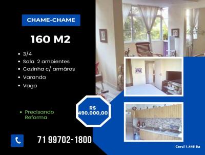 Apartamento para Venda, em Salvador, bairro Chame-Chame, 3 dormitrios, 2 banheiros, 1 vaga