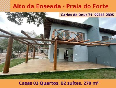 Casa em Condomnio para Venda, em Mata de So Joo, bairro Praia do Forte, 3 dormitrios, 3 banheiros, 2 sutes, 2 vagas