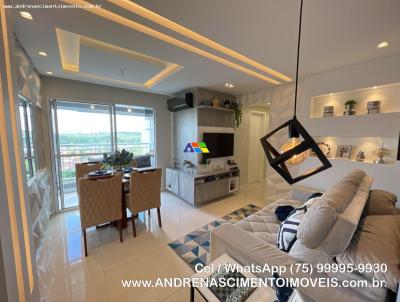 Apartamento Mobiliado para Locao, em Alagoinhas, bairro Juracy Magalhes - CONDOMNIO VEREDAS, 3 dormitrios, 2 banheiros, 1 sute, 1 vaga
