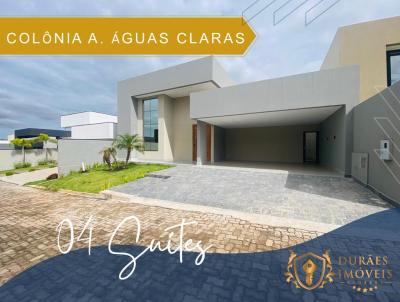 Casa em Condomnio para Venda, em RA X Guar, bairro Colnia Agrcola guas Claras, 4 dormitrios, 6 banheiros, 4 sutes, 4 vagas