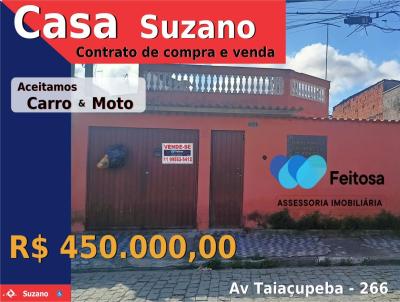 Casa para Venda, em Suzano, bairro Vila Amorim, 3 dormitrios, 2 banheiros, 1 sute, 10 vagas