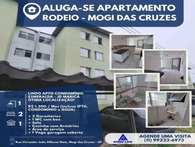 Apartamento para Locao, em Mogi das Cruzes, bairro Mogi das Cruzes, 2 dormitrios, 1 banheiro, 1 vaga