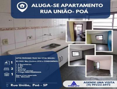 Apartamento para Locao, em Po, bairro Jardim Amrica, 2 dormitrios, 1 banheiro, 1 vaga