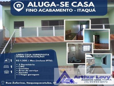 Casa para Locao, em Itaquaquecetuba, bairro Vila Zeferina, 2 dormitrios, 1 banheiro, 1 vaga