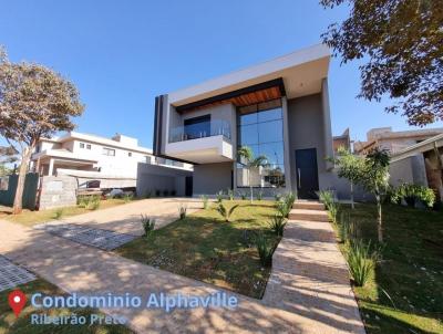 Casa em Condomínio para Venda, em Ribeirão Preto, bairro Residencial e Empresarial Alphaville, 3 dormitórios, 5 banheiros, 3 suítes, 6 vagas