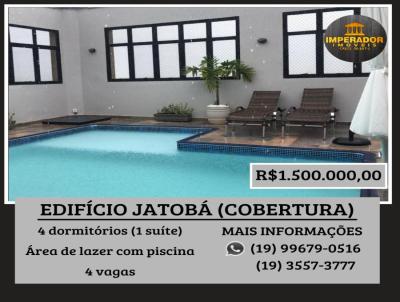 Cobertura para Venda, em Rio Claro, bairro Jardim Donângela, 4 dormitórios, 3 banheiros, 1 suíte, 4 vagas
