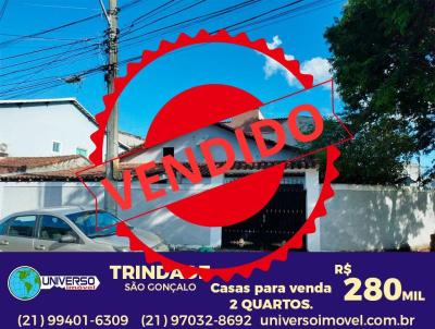 Casa para Venda, em So Gonalo, bairro Trindade, 2 dormitrios, 1 banheiro, 3 vagas