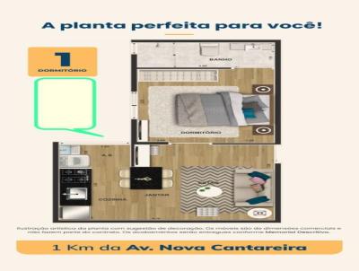 Apartamento para Venda, em So Paulo, bairro Tremembe, 1 dormitrio, 1 banheiro