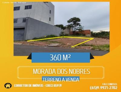 Terreno para Venda, em Cuiab, bairro Morada dos Nobres