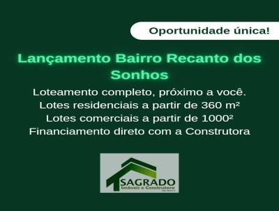 Loteamento para Venda, em Sete Lagoas, bairro Recanto dos Sonhos