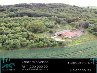 Chcara para Venda, em Lidianpolis, bairro sem bairro, 3 dormitrios, 3 banheiros, 1 sute, 2 vagas