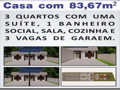 Casa Geminada para Venda, em Betim, bairro Renascer, 3 dormitrios, 1 banheiro, 1 sute, 3 vagas
