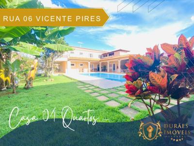 Casa em Condomnio para Venda, em RA XXX Vicente Pires, bairro Vicente Pires, 4 dormitrios, 6 banheiros, 3 sutes, 4 vagas
