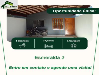 Casa 3 dormitrios para Venda, em Sete Lagoas, bairro Esmeraldas, 3 dormitrios, 1 banheiro, 2 vagas