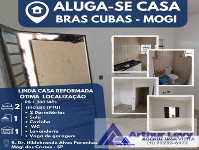 Casa para Locao, em Mogi das Cruzes, bairro Vila Cintra, 2 dormitrios, 1 banheiro, 1 vaga