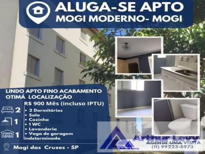 Apartamento para Locao, em Mogi das Cruzes, bairro Mogi Moderno, 2 dormitrios, 1 banheiro, 1 vaga