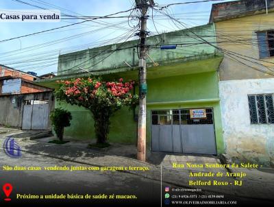 Casa para Venda, em Belford Roxo, bairro Andrade Araujo, 5 dormitrios, 2 banheiros, 1 sute, 1 vaga