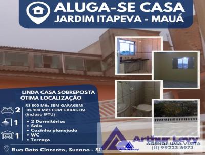 Casa para Locao, em Mau, bairro Jardim Canad, 2 dormitrios, 1 banheiro, 1 vaga