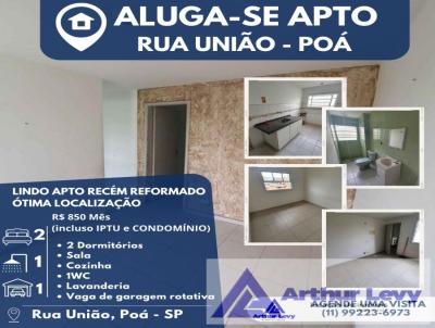 Apartamento para Locao, em Po, bairro Jardim Amrica, 2 dormitrios, 1 banheiro, 1 vaga