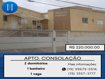 Apartamento para Venda, em Rio Claro, bairro Consolação, 2 dormitórios, 1 banheiro, 1 vaga