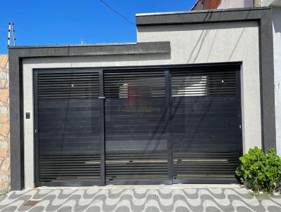 Casa Geminada para Venda, em Praia Grande, bairro Caiara, 2 dormitrios, 2 banheiros, 1 sute, 2 vagas